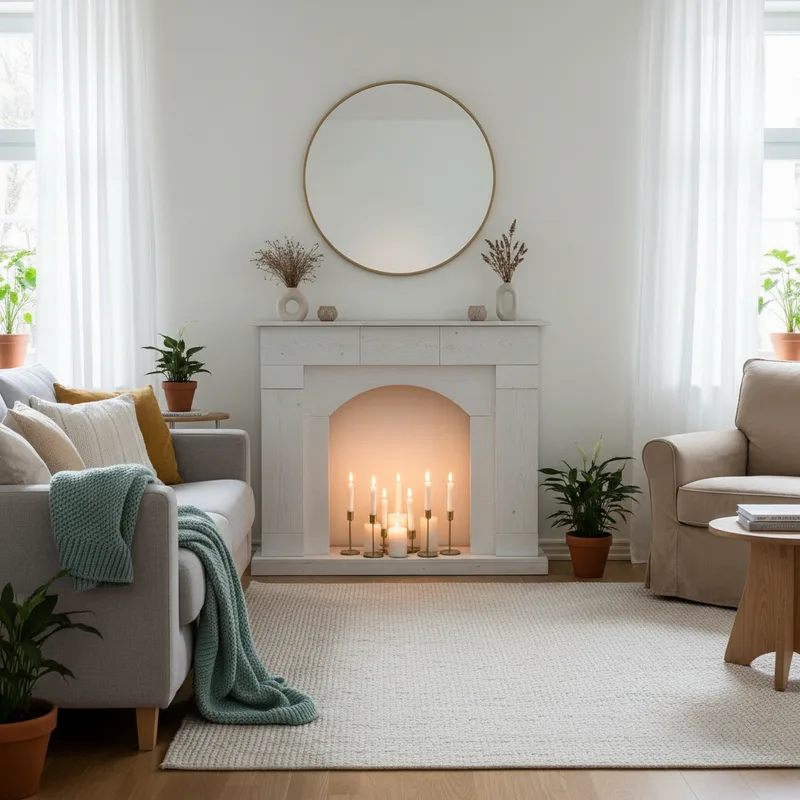 Fausse cheminée décorative IKEA : idées et alternatives abordables