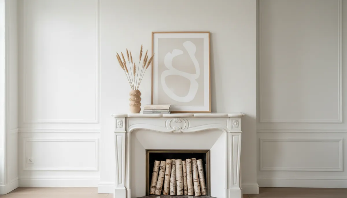 Manteau de cheminée décorative : choisir, installer et décorer