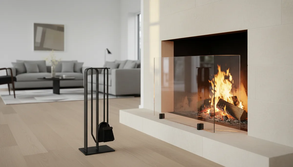 Matériel pour cheminée : équipement indispensable par type de foyer (2026)