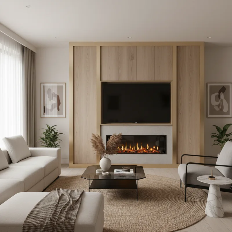 Meuble cheminée décorative : le guide pour choisir et décorer son salon