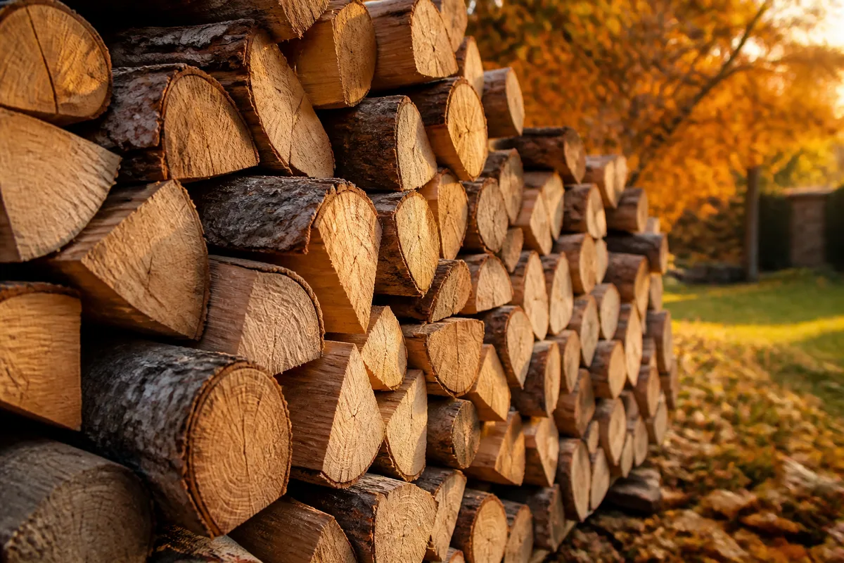 Stockage du bois de chauffage : séchage, abri et humidité
